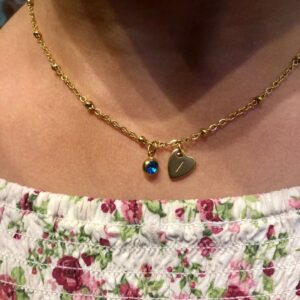 Personalized Custom Necklace 18K Gold Plated