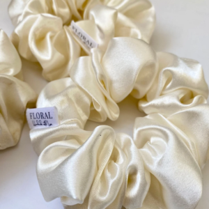 White Scrunchie