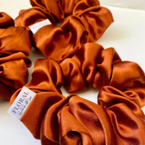 Brown Scrunchie