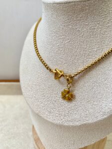 Personalized Charm Necklace 18K Gold Plated