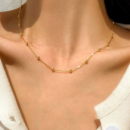 Personalized Custom Necklace 18K Gold Plated