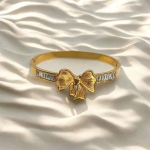 Bow Bracelet 18K Gold Plated