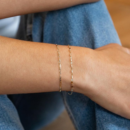 Personalized Custom Bracelet 18K Gold Plated