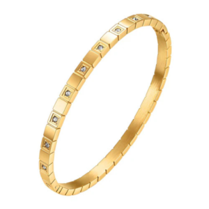 Radiant Cubic Zirconium 18K Gold Plated