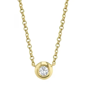 Dainty Zirconium Necklace 18K Gold Plated