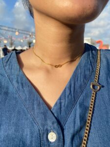 Personalized Charm Necklace 18K Gold Plated