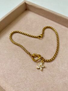 Personalized Custom Bracelet 18K Gold Plated