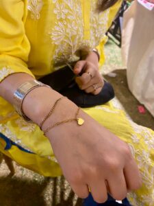 Personalized Custom Bracelet 18K Gold Plated