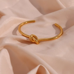 Knot Bracelet 18K Gold Plated 